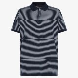 Signal - Signal - Heavy stripe | Polo T-shirt Deep Marine