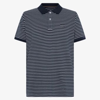 Signal - Signal - Heavy stripe | Polo T-shirt Deep Marine