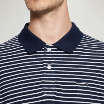 Signal - Signal - Heavy stripe | Polo T-shirt Deep Marine