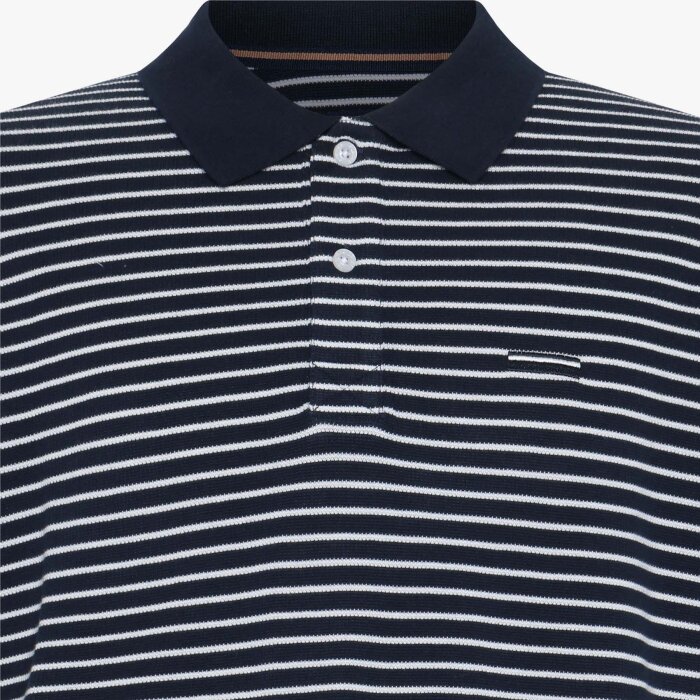 Signal - Signal - Heavy stripe | Polo T-shirt Deep Marine
