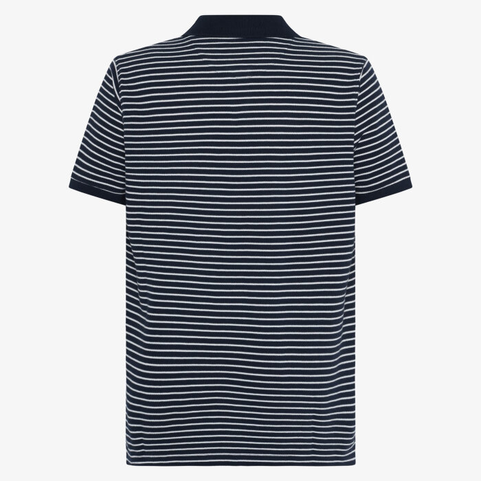 Signal - Signal - Heavy stripe | Polo T-shirt Deep Marine