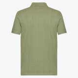 Signal - Signal - Olau structured | Polo T-shirt Oil Green Signal - Signal - Olau structured | Polo T-shirt Oil Green
