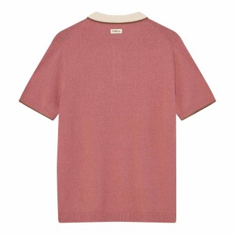Mos Mosh Gallery - Mos Mosh - Francesco polo knit | Polo T-shirt Rosedawn