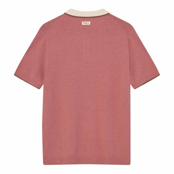Mos Mosh Gallery - Mos Mosh - Francesco polo knit | Polo T-shirt Rosedawn