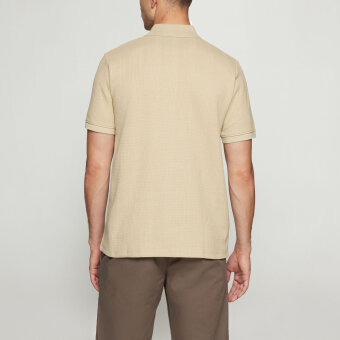 Signal - Signal - Olau structured | Polo T-shirt Warm Beige