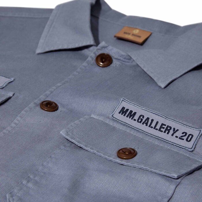Mos Mosh Gallery - Mos Mosh - Marcello Porro uniform | Overshirt Flint Stone