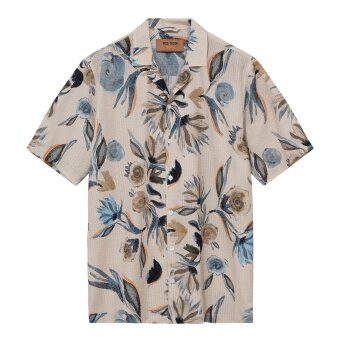 Mos Mosh Gallery - Mos Mosh - Joel Haiku seer shirt | K/Æ Skjorte Ecru