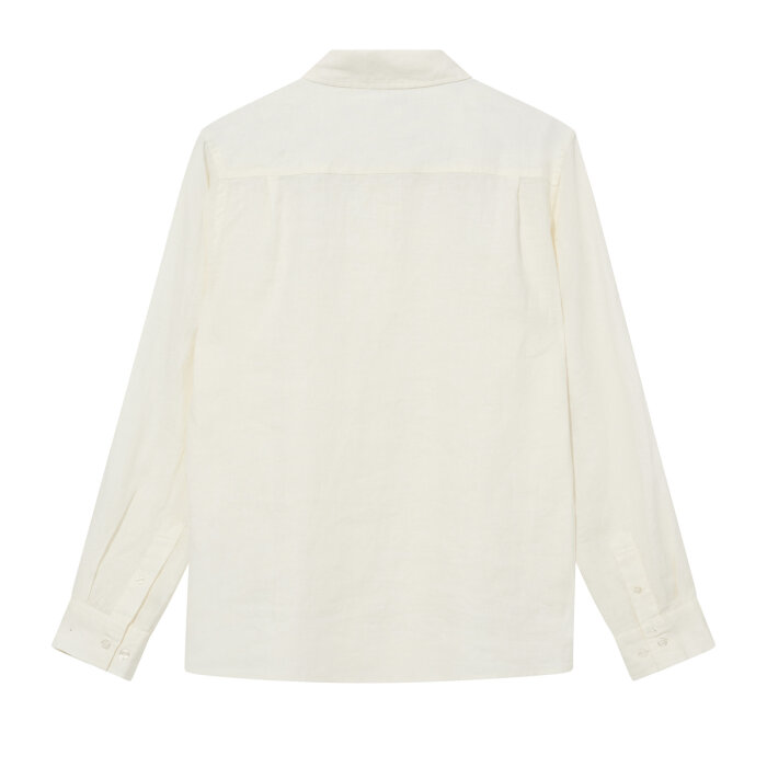 Mos Mosh Gallery - Mos Mosh - Theo linen shirt | Hørskjorte Ecru