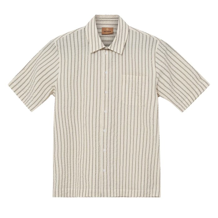Mos Mosh Gallery - Mos Mosh - Marlon stripe shirt | K/Æ Skjorte Seneca Rock