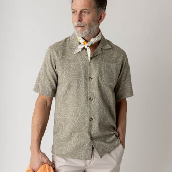 Mos Mosh Gallery - Mos Mosh - Marlon Vanese shirt | K/Æ Skjorte Grape Leaf