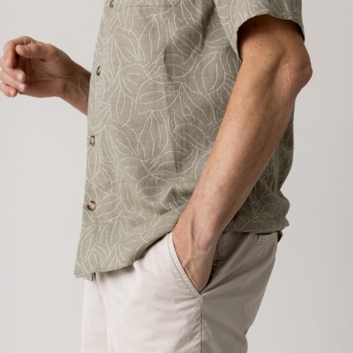 Mos Mosh Gallery - Mos Mosh - Marlon Vanese shirt | K/Æ Skjorte Grape Leaf