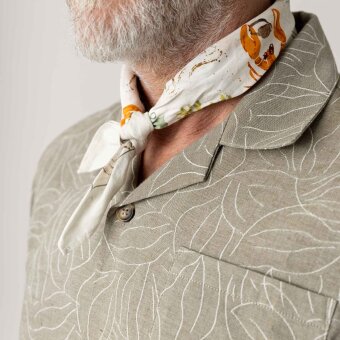 Mos Mosh Gallery - Mos Mosh - Marlon Vanese shirt | K/Æ Skjorte Grape Leaf