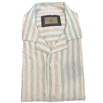 Limited Edition - Limited edition - Seersucker Cuba 3 | K/Æ Skjorte Green