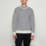Signal - Signal  Colin striped knit | Strik Egret Dust