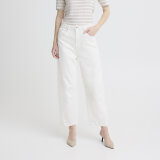 ICHI ( Dame ) - ICHI - IHZIGGY PA2 | JEANS BLANC DE BLANC