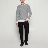 Signal - Signal  Colin striped knit | Strik Egret Dust