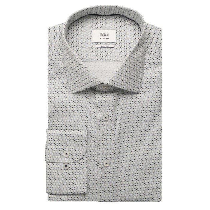 Eterna - Eterna - 1370 14 X68K | Modern Fit Skjorte Blue