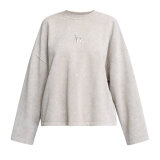Love&divine ( Dame ) - LOVE&DIVINE - LOVE1572 | SWEATSHIRT SANDSTONE WASH