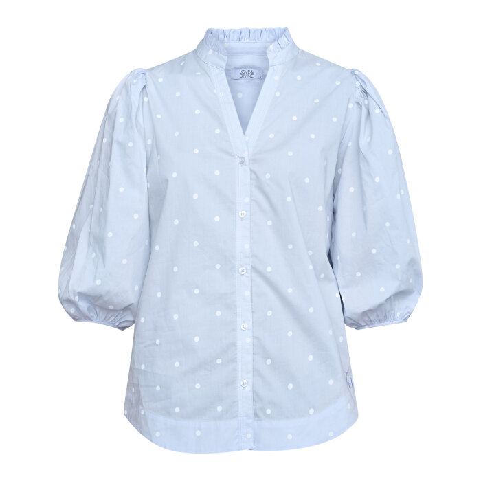 Love&divine ( Dame ) - LOVE&DIVINE - LOVE1532 | SKJORTE L. BLUE DOT