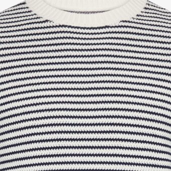 Signal - Signal  Colin striped knit | Strik Egret Dust