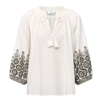 Love&divine ( Dame ) - LOVE&DIVINE - LOVE1504 | SKJORTE CREAM/KHAKI