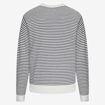 Signal - Signal  Colin striped knit | Strik Egret Dust