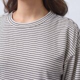Sisters Point ( Dame ) - SISTERS POINT - VALTE-LS | T-SHIRT FOG/BLACK STRIPE