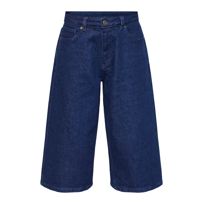 Sisters Point ( Dame ) - SISTERS POINT - OLINA-JE1 | SHORTS UNWASHED BLUE