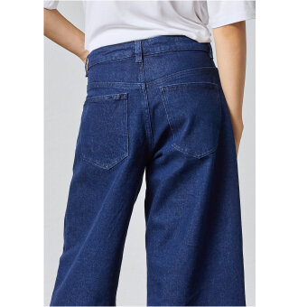 Sisters Point ( Dame ) - SISTERS POINT - OLINA-JE1 | SHORTS UNWASHED BLUE