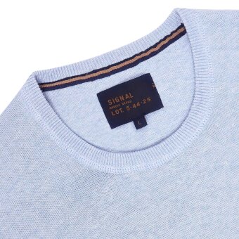 Signal - Signal - Vice crew sweater | strik Blue Wind Mel