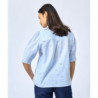 Sisters Point ( Dame ) - SISTERS POINT - ISOLA-SS10 | SKJORTE BLUE STRIPES