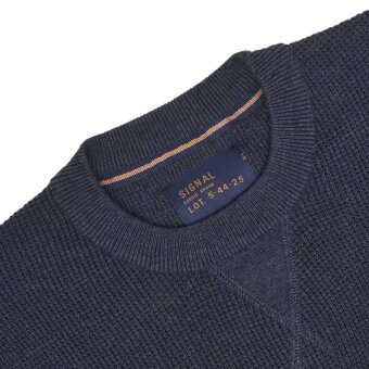 Signal - Signal - Andy structure pullover | Strik Deep Marine Mel