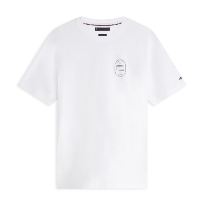 Tommy Hilfiger  - Tommy Hilfiger - Brand love roundel tee | T-shirt White
