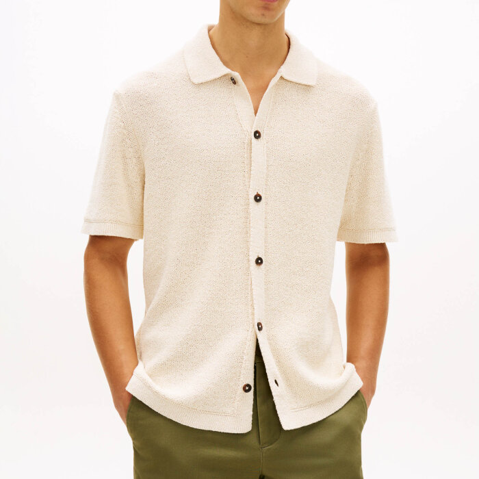 Tommy Hilfiger  - Tommy Hilfiger - Knitted shirt | K/Æ Polo Skjorte Muslin