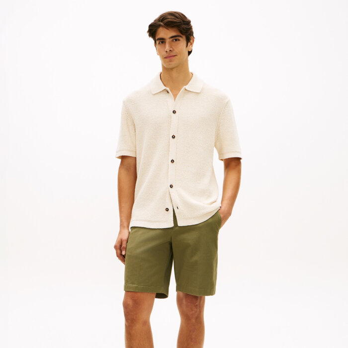 Tommy Hilfiger  - Tommy Hilfiger - Knitted shirt | K/Æ Polo Skjorte Muslin