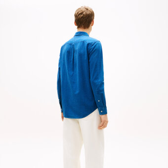 Tommy Hilfiger  - Tommy Hilfiger - Indigo seersucker shirt | Skjorte Indigo