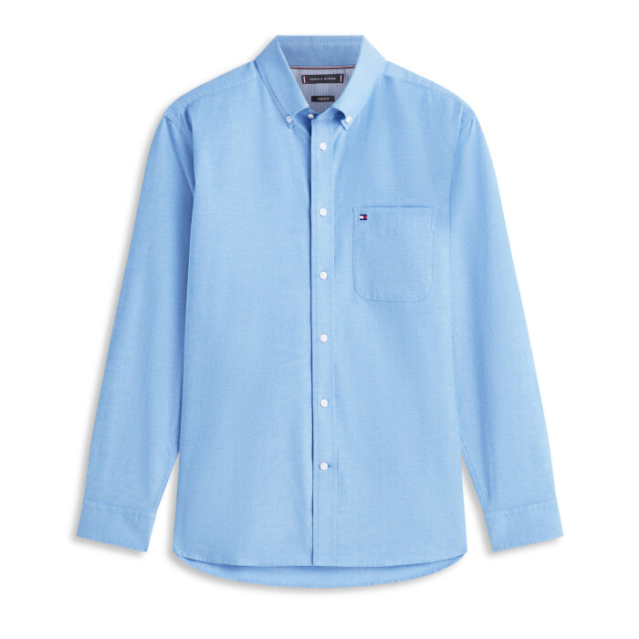Tommy Hilfiger  - Tommy Hilfiger - Light oxford shirt | Skjorte Shirt Blue