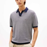 Tommy Hilfiger - Tommy Hilfiger - Cool touch structure | Polo T-shirt Desert Sky Tommy Hilfiger - Tommy Hilfiger - Cool touch structure | Polo T-shirt Desert Sky