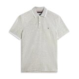 Tommy Hilfiger - Tommy Hilfiger - Cotton linen pique | Polo T-shirt Dark Artichoke Tommy Hilfiger - Tommy Hilfiger - Cotton linen pique | Polo T-shirt Dark Artichoke