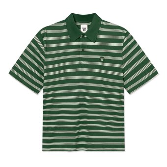 Double A by Wood Wood - Wood Wood - Colton | Polo T-shirt Eden Stripe