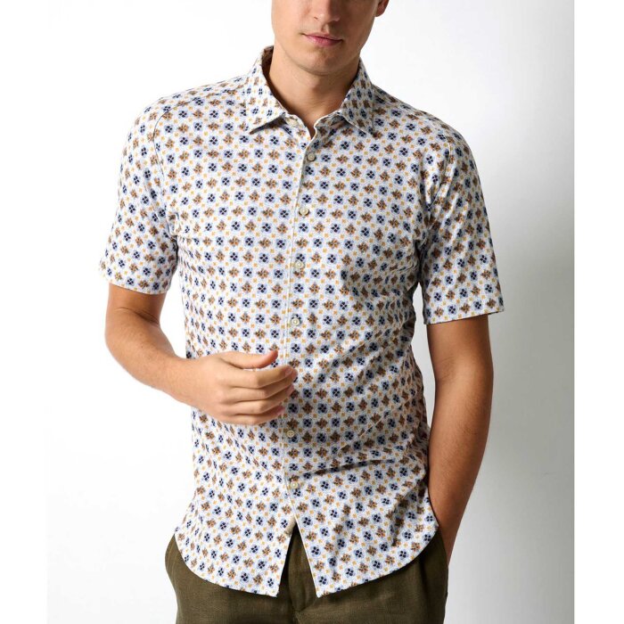 Desoto - Desoto - 73332 124 | K/Æ Jersey Skjorte Ginger Blue