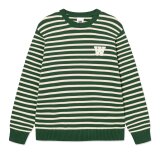 Double A by Wood Wood - Wood Wood - Tay crew neck | Strik Eden Stripe