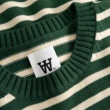 Double A by Wood Wood - Wood Wood - Tay crew neck | Strik Eden Stripe