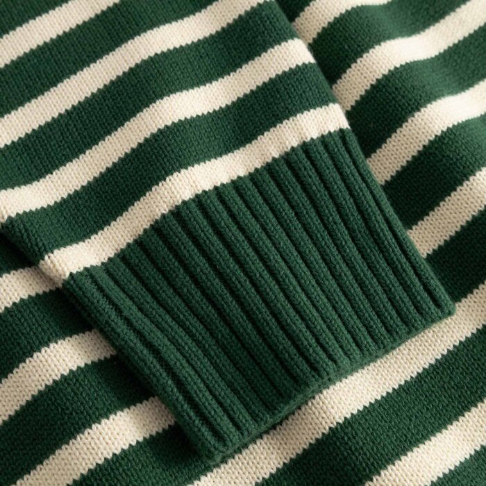 Double A by Wood Wood - Wood Wood - Tay crew neck | Strik Eden Stripe