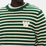 Double A by Wood Wood - Wood Wood - Tay crew neck | Strik Eden Stripe
