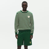 Double A by Wood Wood - Wood Wood - Tay crew neck | Strik Eden Stripe