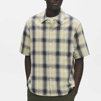 Double A by Wood Wood - Wood Wood - Cooper shirt | K/Æ Skjorte Pale Olive