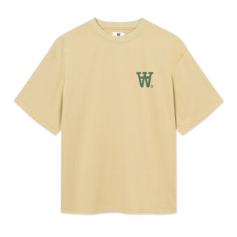 Double A by Wood Wood - Wood Wood - Liam AAchest tee | T-shirt Pale Olive