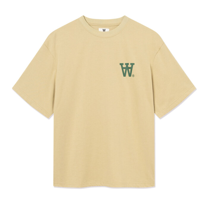 Double A by Wood Wood - Wood Wood - Liam AAchest tee | T-shirt Pale Olive