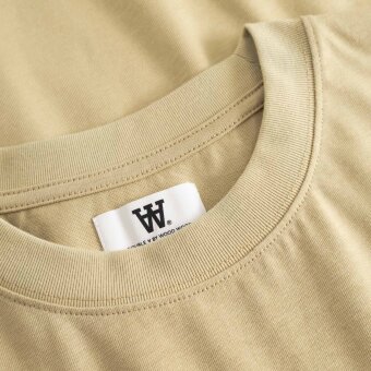 Double A by Wood Wood - Wood Wood - Liam AAchest tee | T-shirt Pale Olive